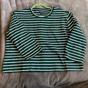 NWOT Roolee Striped Shirt